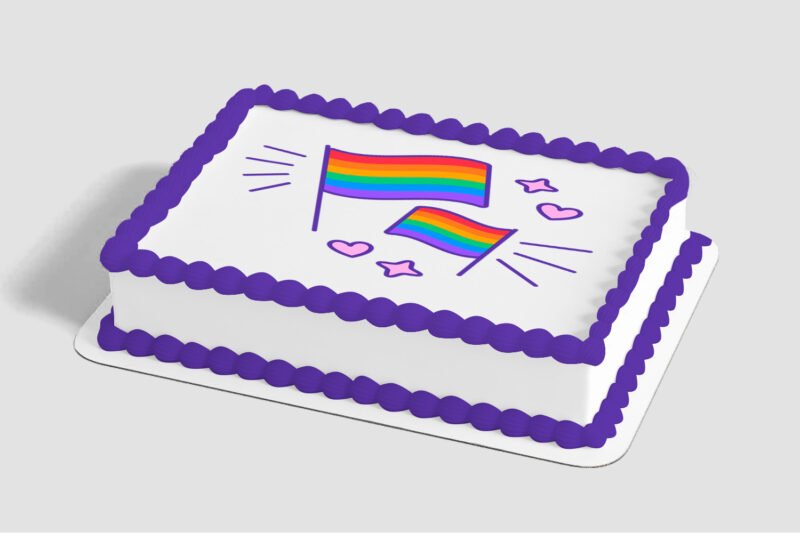 Pride Flag Edible Image® by PhotoCake®