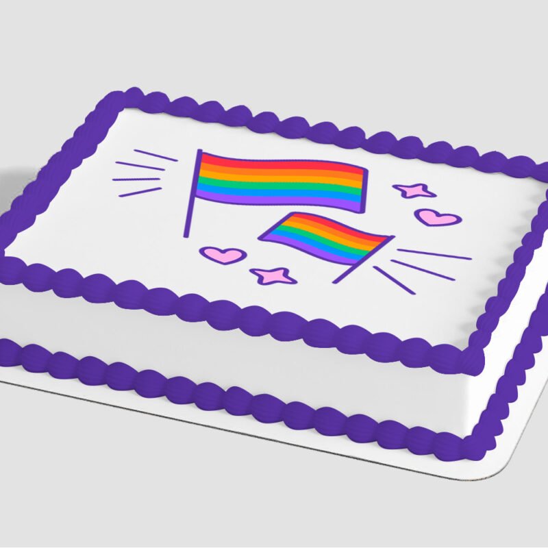 Pride Flag Edible Image® by PhotoCake®
