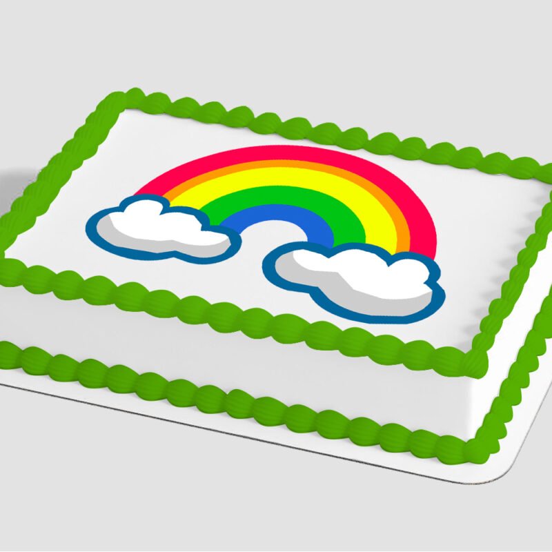Rainbow Edible Image® by PhotoCake®
