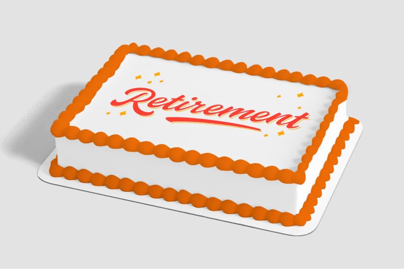 Retirement Edible Image® by PhotoCake®