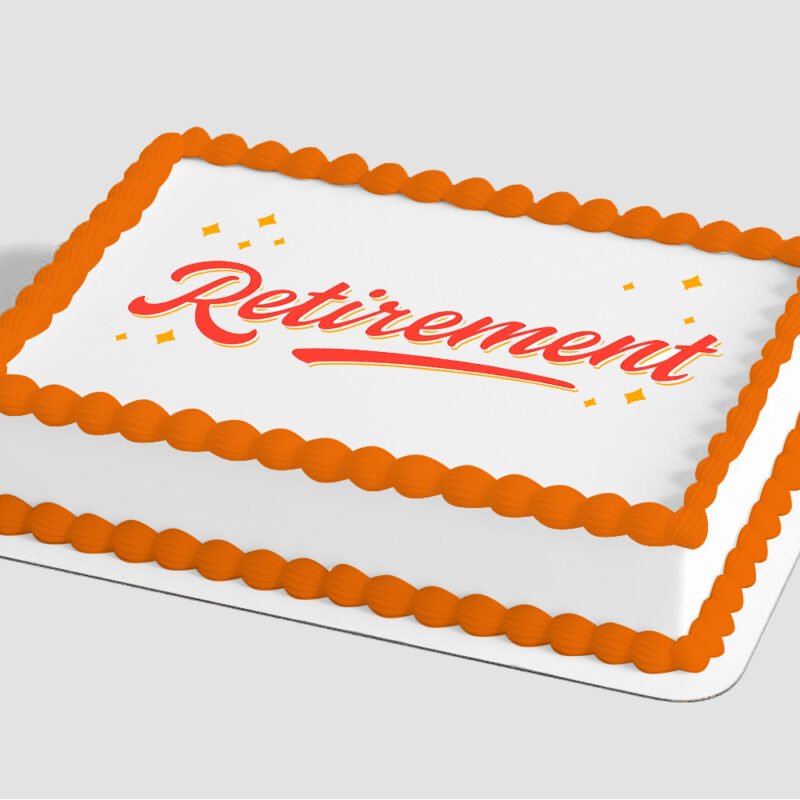 Retirement Edible Image® by PhotoCake®