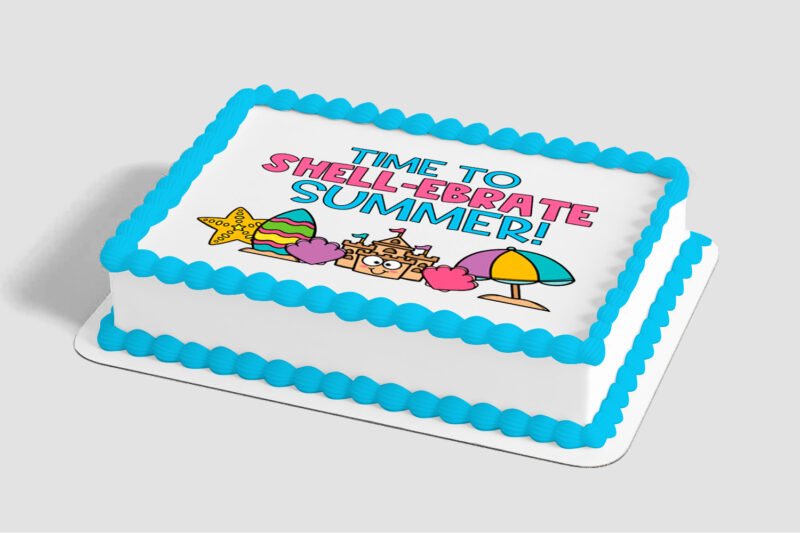 Shell-ebrate Summer Edible Image® by PhotoCake®
