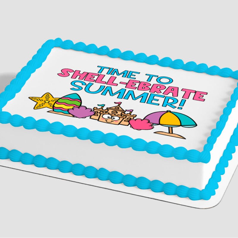 Shell-ebrate Summer Edible Image® by PhotoCake®