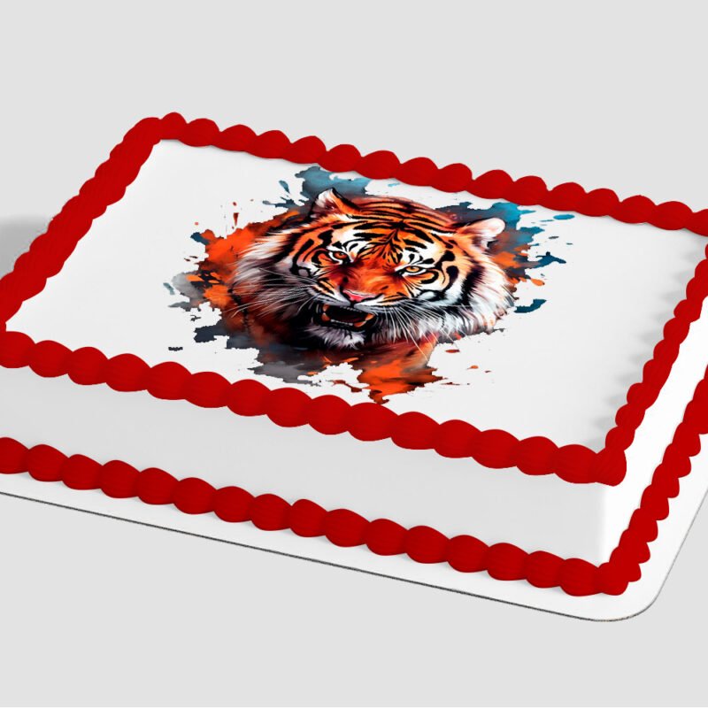 Siberian Tiger Edible Image® by PhotoCake®