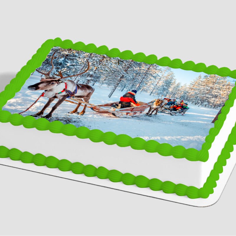 Sleigh Bells Ringing Edible Image® by PhotoCake®