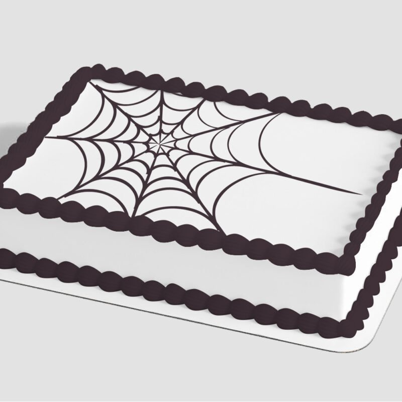 Spider Web Edible Image® by PhotoCake®