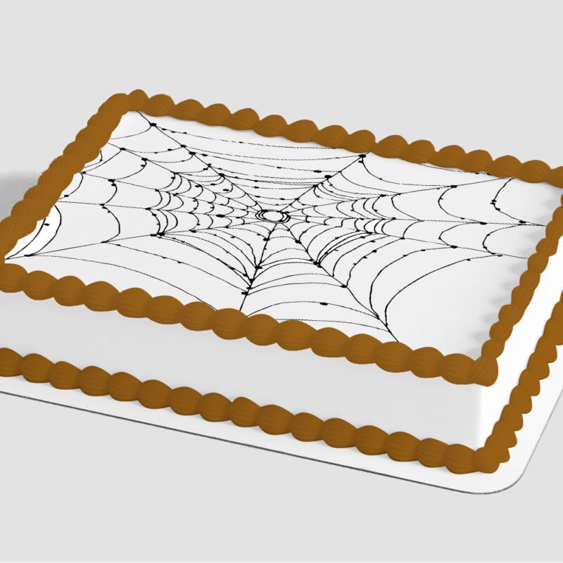 Spider Web Sheet Edible Image® by PhotoCake®