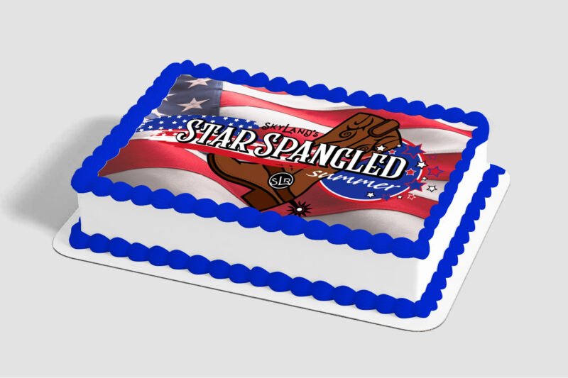 Star Spangled Summer Edible Image® by PhotoCake®