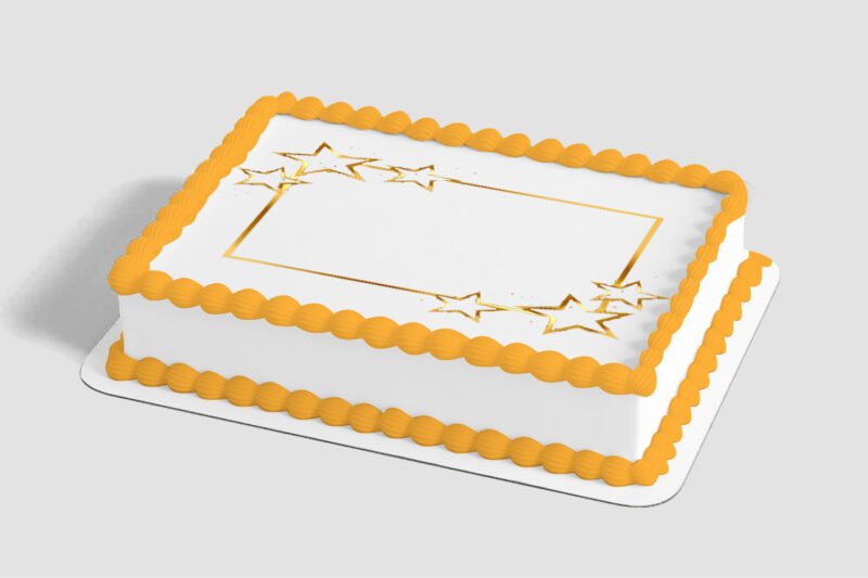 Stars Edible Image® by PhotoCake® Frame