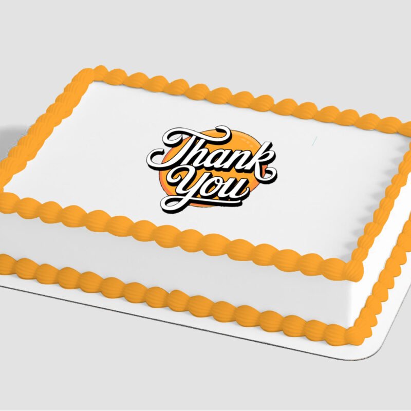 Thank You Edible Image® by PhotoCake®