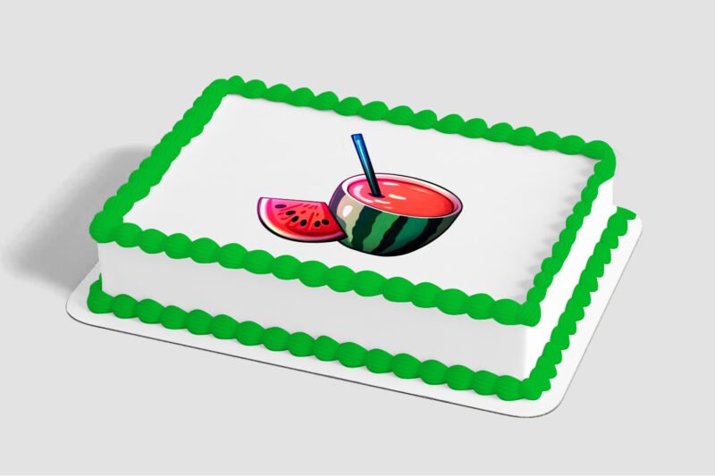 Tropical Watermelon Edible Image® by PhotoCake®