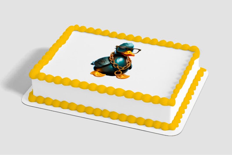 Vintage Duck Edible Image® by PhotoCake®