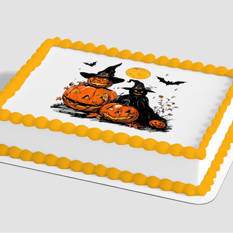 Vintage Fright Sheet Edible Image® by PhotoCake®