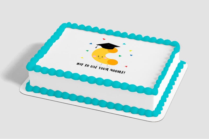 Way to Use Your Noodle! Edible Image® by PhotoCake®