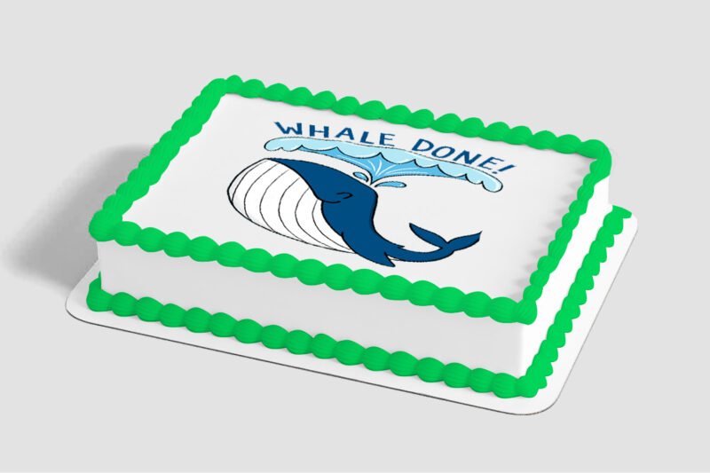 Whale Done! Edible Image® by PhotoCake®