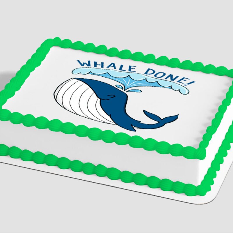 Whale Done! Edible Image® by PhotoCake®