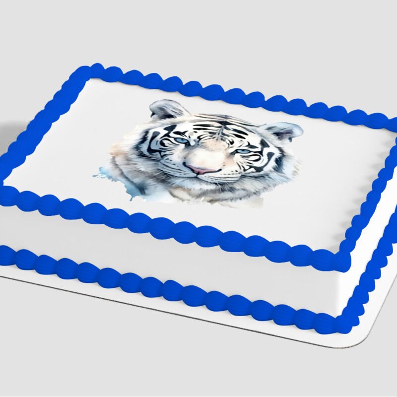 White Tiger Edible Image® by PhotoCake®