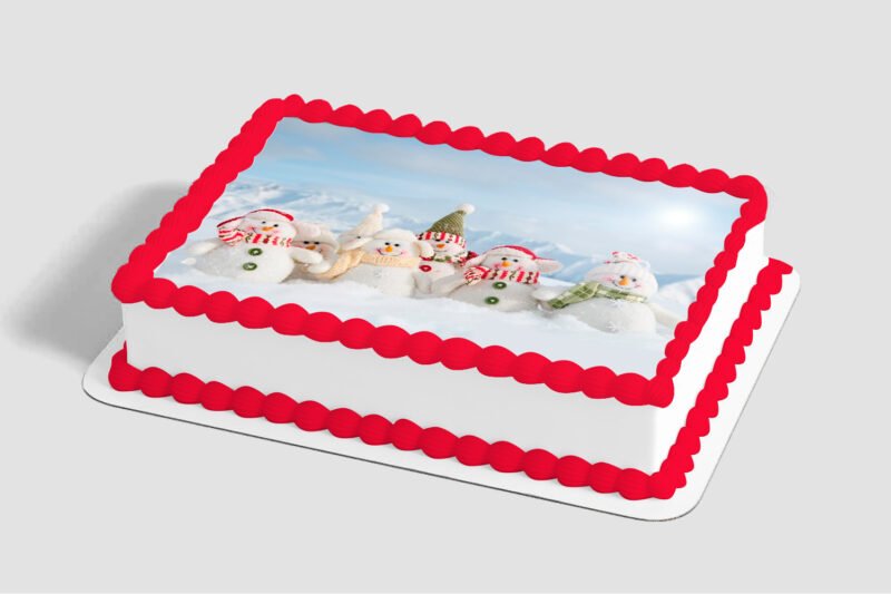 Winter Buddies Edible Image® by PhotoCake®