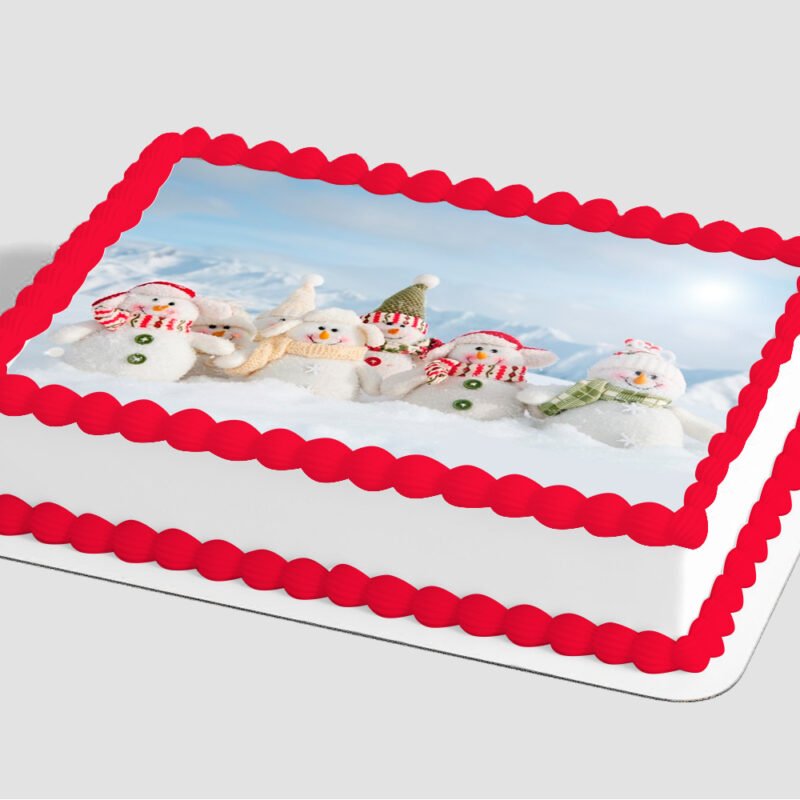 Winter Buddies Edible Image® by PhotoCake®