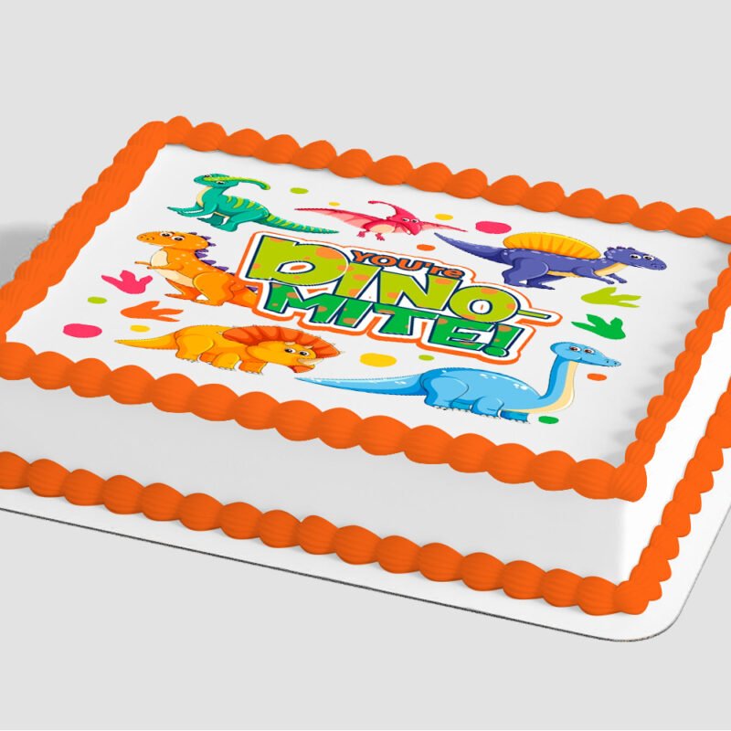 You Are Dino-Mite! Edible Image® by PhotoCake®
